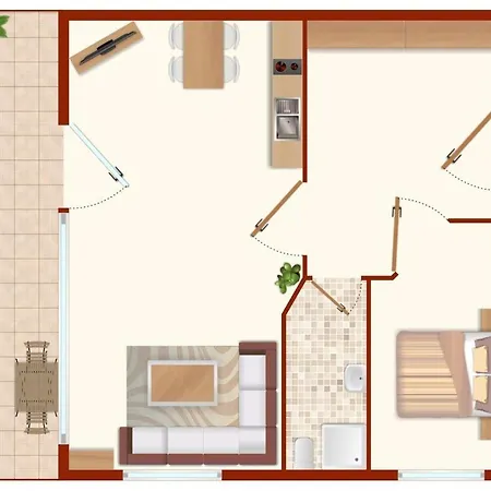 Tolle Ferienwohnung Mit Meerblick - Fördeblick 55 Apartment